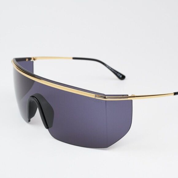 NEW Tom Ford FT0980/S  30A PAVLOS-02 Gold Smoke Irregular Unisex Sunglasses - Picture 2 of 15